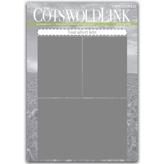 Front Cover Banner Advert