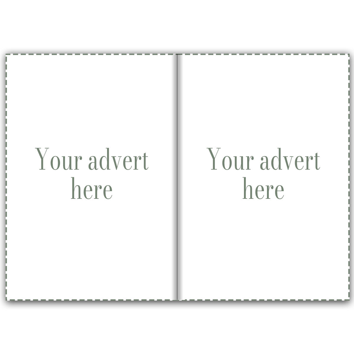 Double Page Spread Advert