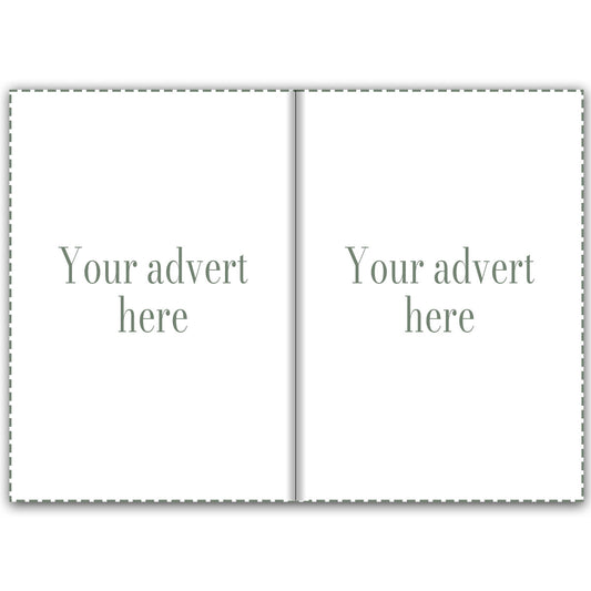 Double Page Spread Advert