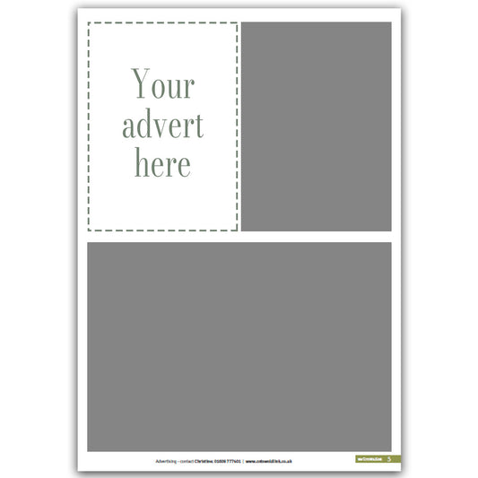 1/4 Page Advert