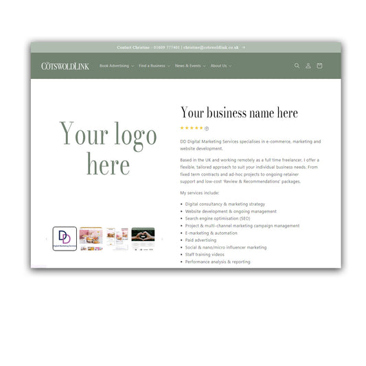 Standard Online Business Listing