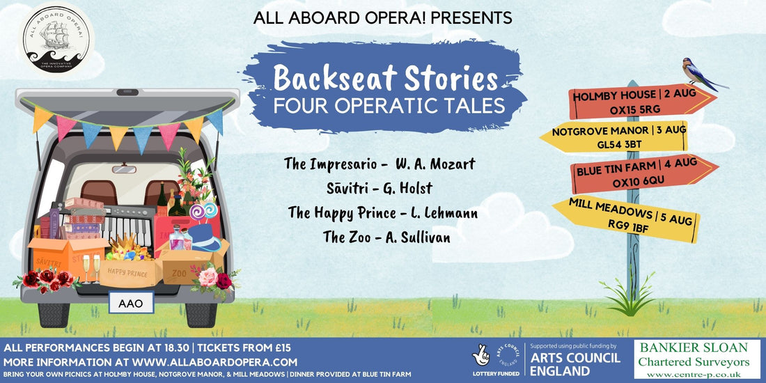 Save The Dates for Notgrove’s Open-Air Theatre and Opera this summer and make sure to bring a picnic!