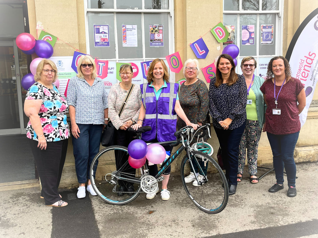 Local Charity CEO embarks on Cotswold ‘Tour de Friends’ Cycle Challenge