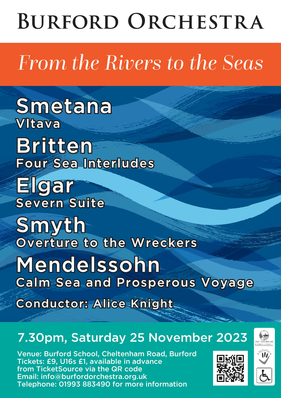 Burford Orchestra - From the Rivers to the Seas