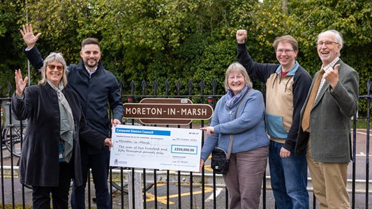 Historic investment into Moreton-in-Marsh transport hub